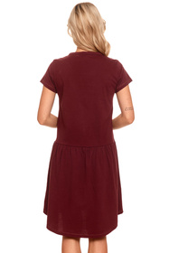Nocna koszula Doctor Nap TCB.9445 sangria 