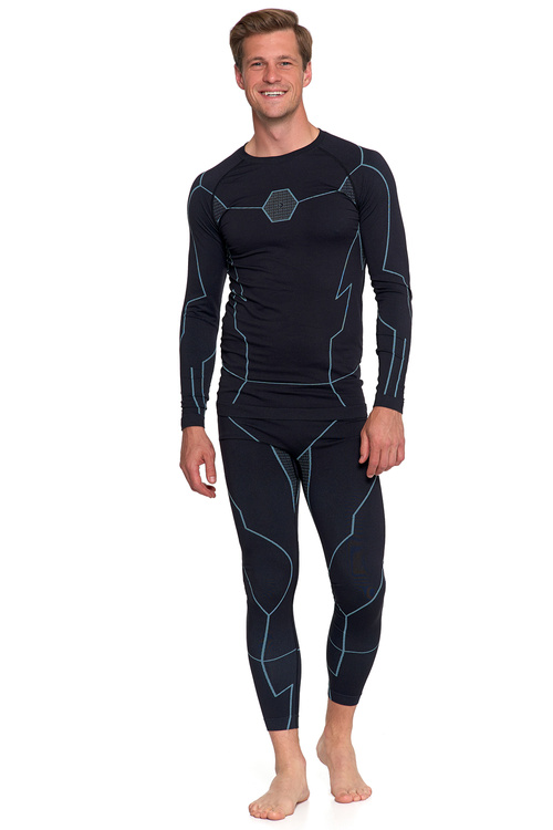 Spodnie termoaktywne Moraj KMT4000-001 blue