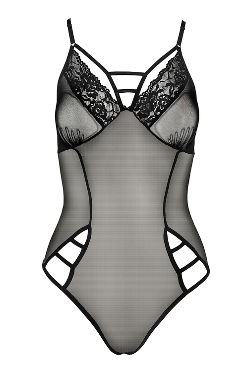 Passion Melania body Body sexy, black