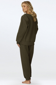 Komplet bluza+spodnie Dkaren Rehema-Kpl khaki