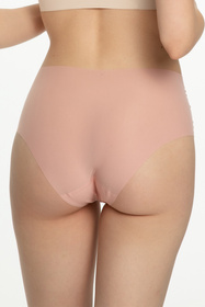 Wysokie figi Julimex Mousse Maxi brzoskwiniowy