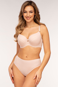 Biustonosz usztywniany Unikat Celina beż 