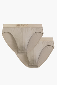 Slipy Atlantic 2BMP-013 2-pack beżowy