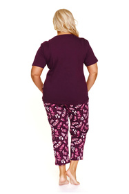 Piżama Doctor Nap PM.7267 burgundy