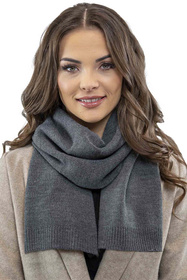 Vivisence 7035Kmpl Komplet beret+szalik, ciemnoszary