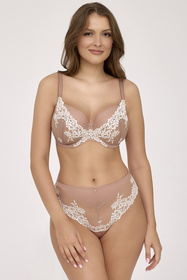 Ava 2227 Solace figi koronkowe z zawieszką macchiato