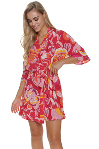 Szlafrok Doctor Nap SWW.5323 capri flowers