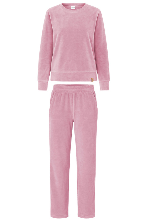 Komplet bluza+spodnie Vivisence 9206kmpl pudrowy róż