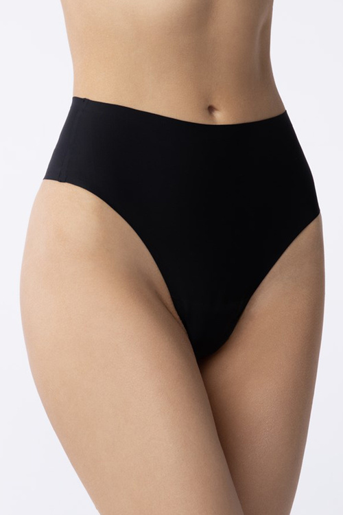 Majtki stringi Julimex String panty Maxi czarny