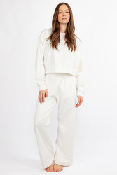 Komplet bluza+spodnie Dkaren DK-K-B23 ecru