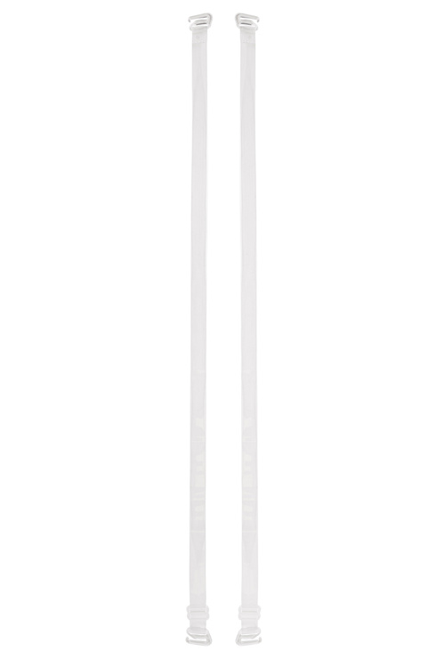Silikonowe ramiączka do biustonosza Vivisence 8005 transparent