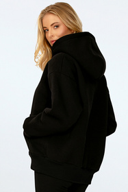 Bluza nierozpinana Dkaren Oseye-Bl czarny 