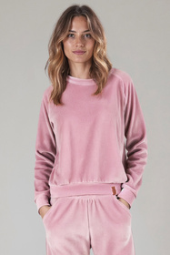 Bluza nierozpinana Vivisence 9005 pudrowy róż