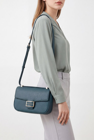 Vivisence T0026 kompaktowa torebka na ramię turquoise