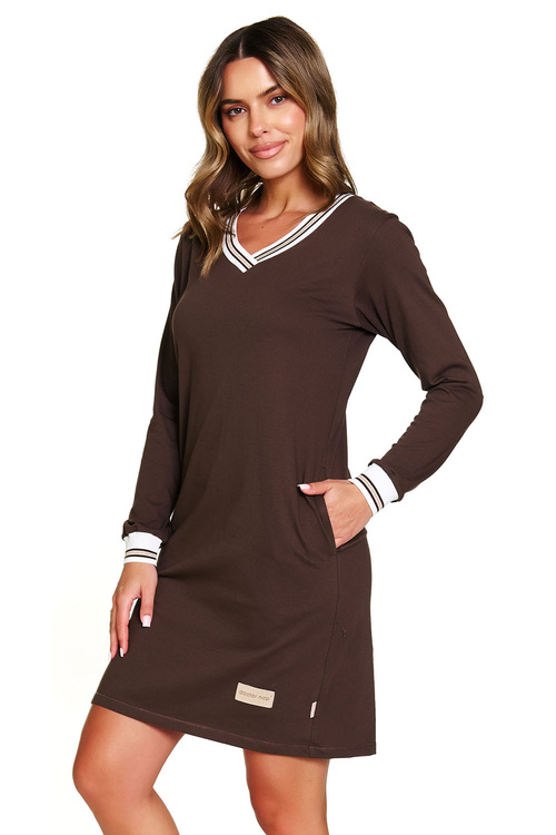 Nocna koszula Doctor Nap TM.4534 brownie