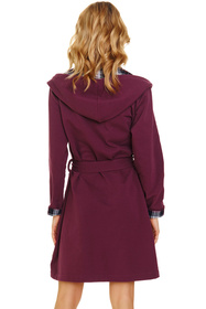 Szlafrok Doctor Nap SWW.7106 burgundy