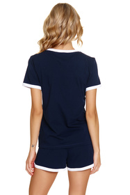 Piżama Doctor Nap PM.7217 navy blue