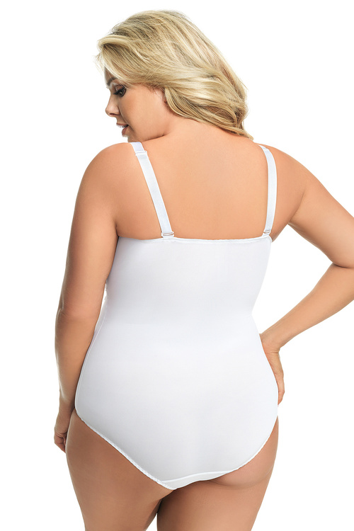 Gorsenia 184 Livia Body wyszczuplające, biały