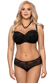 Biustonosz balkonetka Vena VB-235 czarny