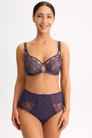 Bella Misteria Magiczny Szafir brazyliany wysokie koronkowe granatowy