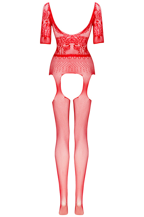 Body bodystocking Beauty Night Courtney BN6733 red