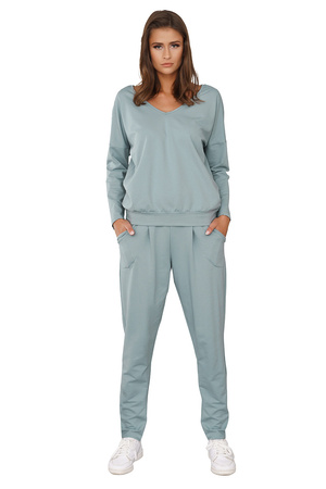 Dres homewear Italian Fashion Karina dł.r. dł.sp. mięta