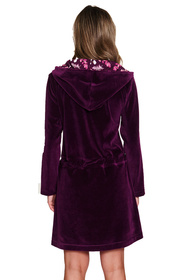 Szlafrok Doctor Nap SWO.1008 burgundy