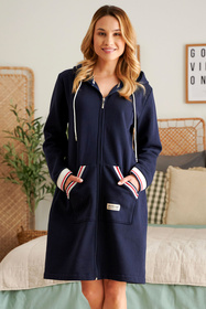 Nocna szlafrok Doctor Nap SMZ.4508 navy blue 
