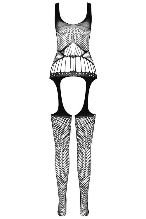 Body bodystocking Passion BS106 black