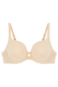 Biustonosz usztywniany Triumph 10205990 Wild Rose Sensation WP 00NZ-nude beige 