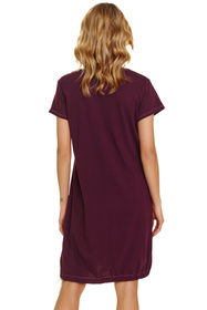 Nocna koszula Doctor Nap TCB.9504 burgundy