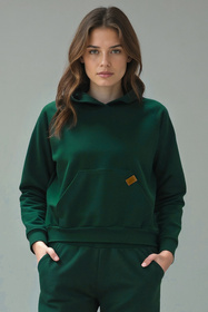 Bluza nierozpinana Vivisence 9003 zielony