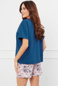 Piżama Italian Fashion Sagitta kr.r. kr.sp. jeans/druk