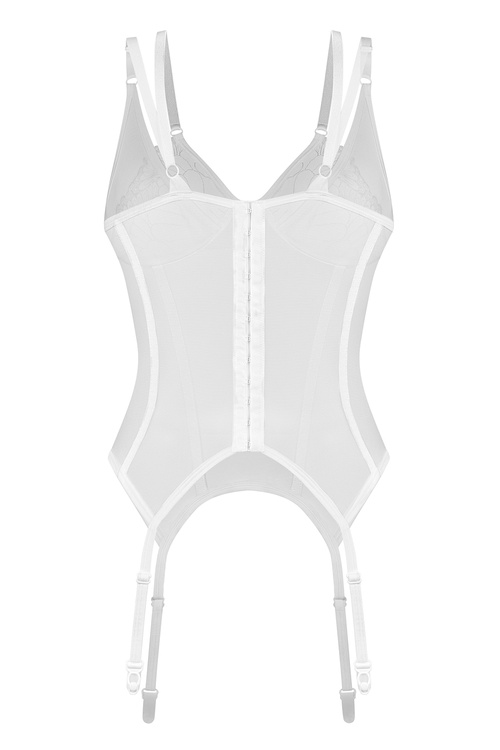 Gorset sexy Obsessive Arrowel corset white