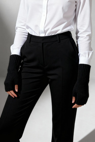 Rękawiczki dzianinowe Vivisence 7215 czarny