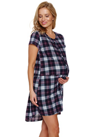 Nocna koszula Doctor Nap TCB.9444 burgundy