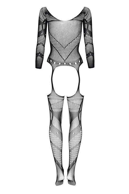 Body bodystocking Beauty Night Esmeralda BN6590 black