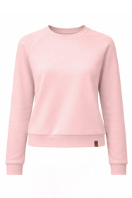 Vivisence 9004 bluza nierozpinana z okrągłym dekoltem różowy