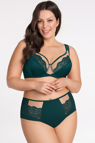 Biustonosz miękki Gorsenia K441 Luisse zielony