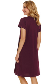 Koszula Doctor Nap TCB.5336 burgundy