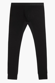 Atlantic BML-016 legginsy męskie bambusowe dopasowane czarny