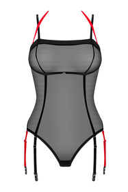 Body sexy Obsessive Glandez teddy czarny 
