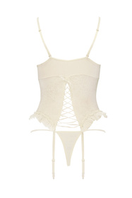 Gorset sexy Avanua Bianca corset ecru 