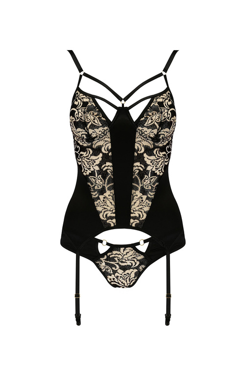 Gorset sexy Casmir Victoria corset black