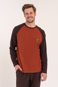 Piżama Moraj PDM4600-019 brown