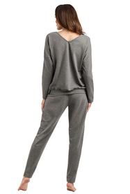 Dres homewear Italian Fashion Karina dł.r. dł.sp. śr.melanż