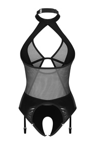 Body sexy Obsessive Dominna crotchless teddy black