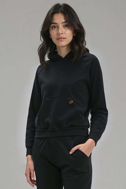 Bluza nierozpinana Vivisence 9003 czarny