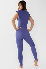 Komplet legginsy + bluzka Dkaren Halima-Kpl fiolet 