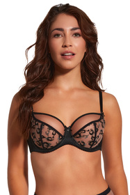 Biustonosz miękki Bella Misteria 42-86 Czarna Pantera czarny